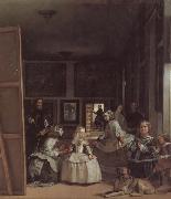 Diego Velazquez Las meninas,or the Family of Philip IV oil painting on canvas